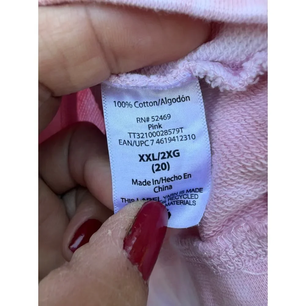Time & Tru Tie Dye Sweatshirt Womens Boxy Fit Sweatshirt Size XXL